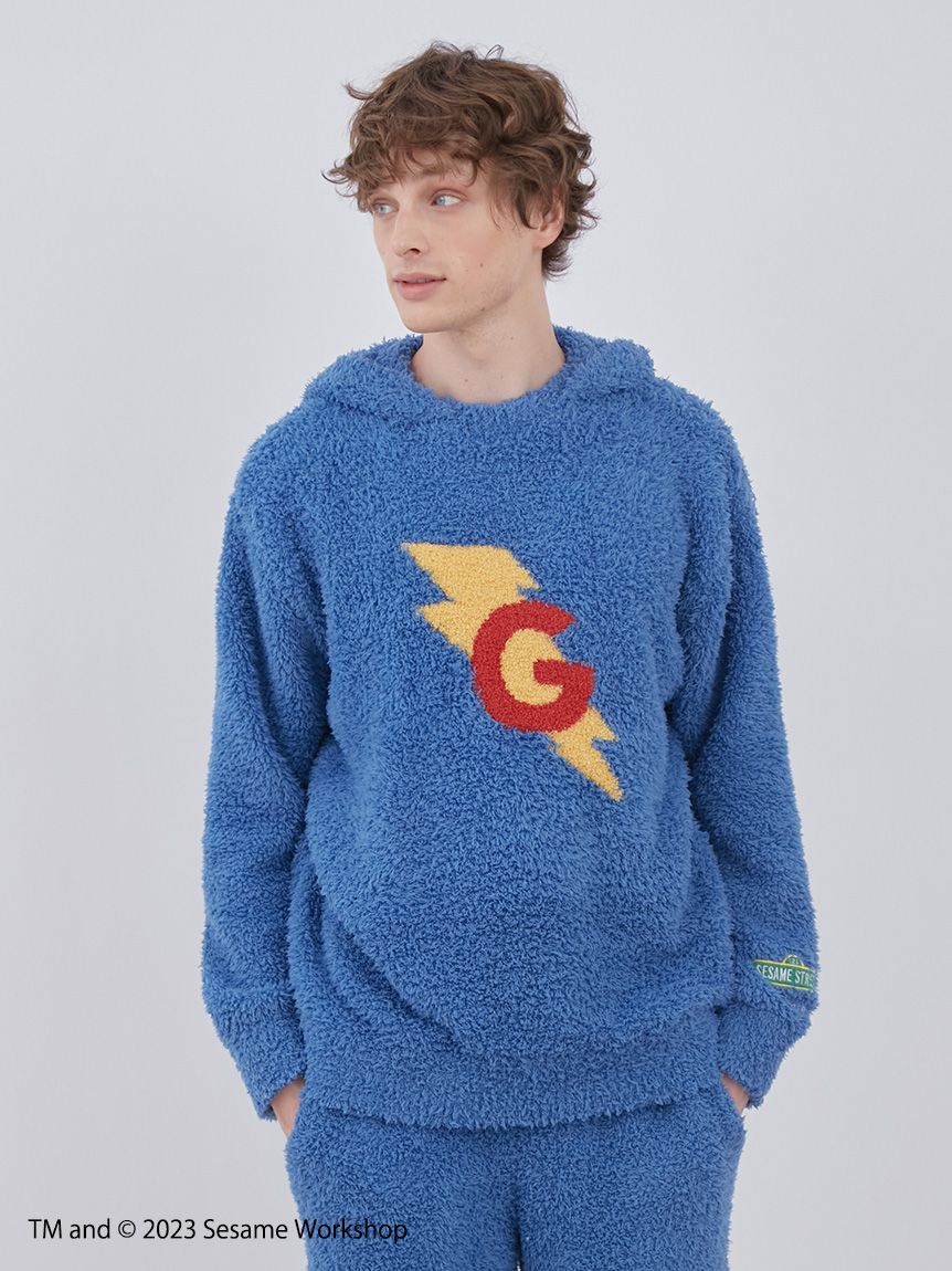 SESAME STREET】【HOMME】【販路限定商品】スーパーグローバーフーディ 