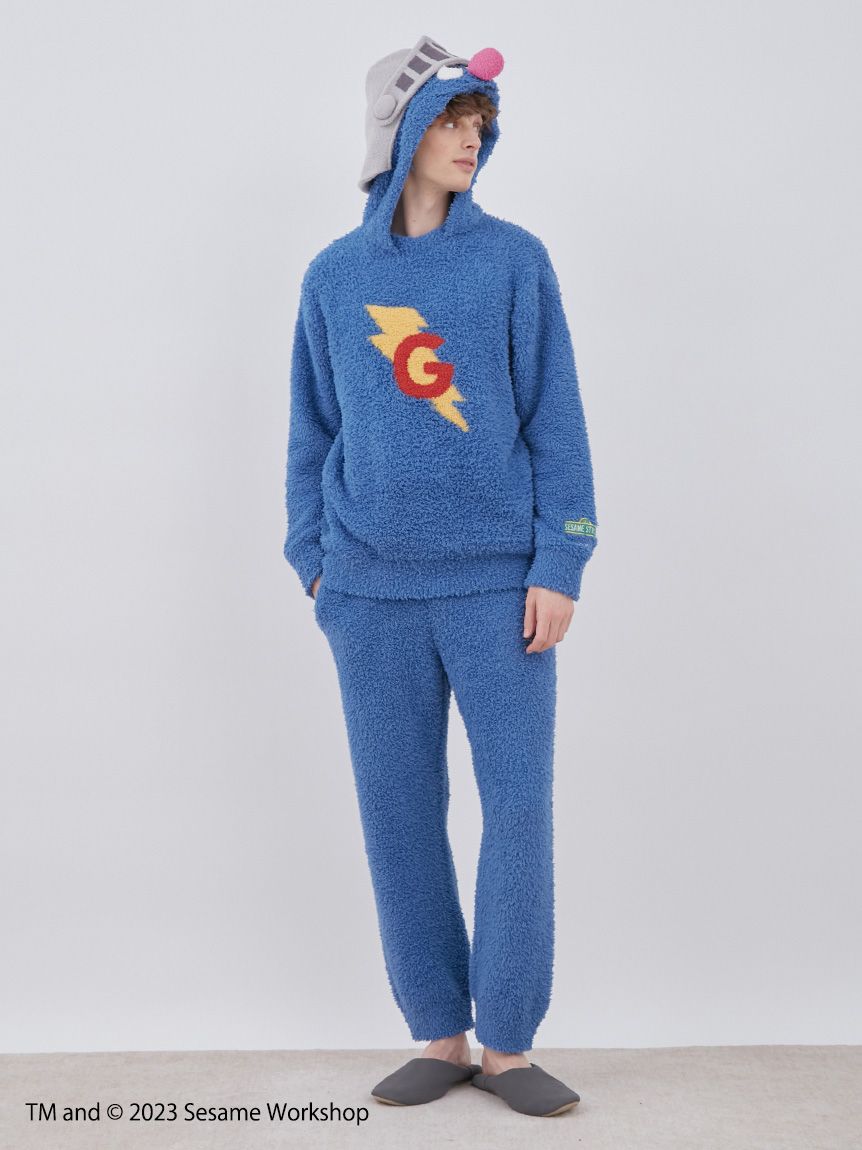 SESAME STREET】【HOMME】【販路限定商品】スーパーグローバーフーディ 