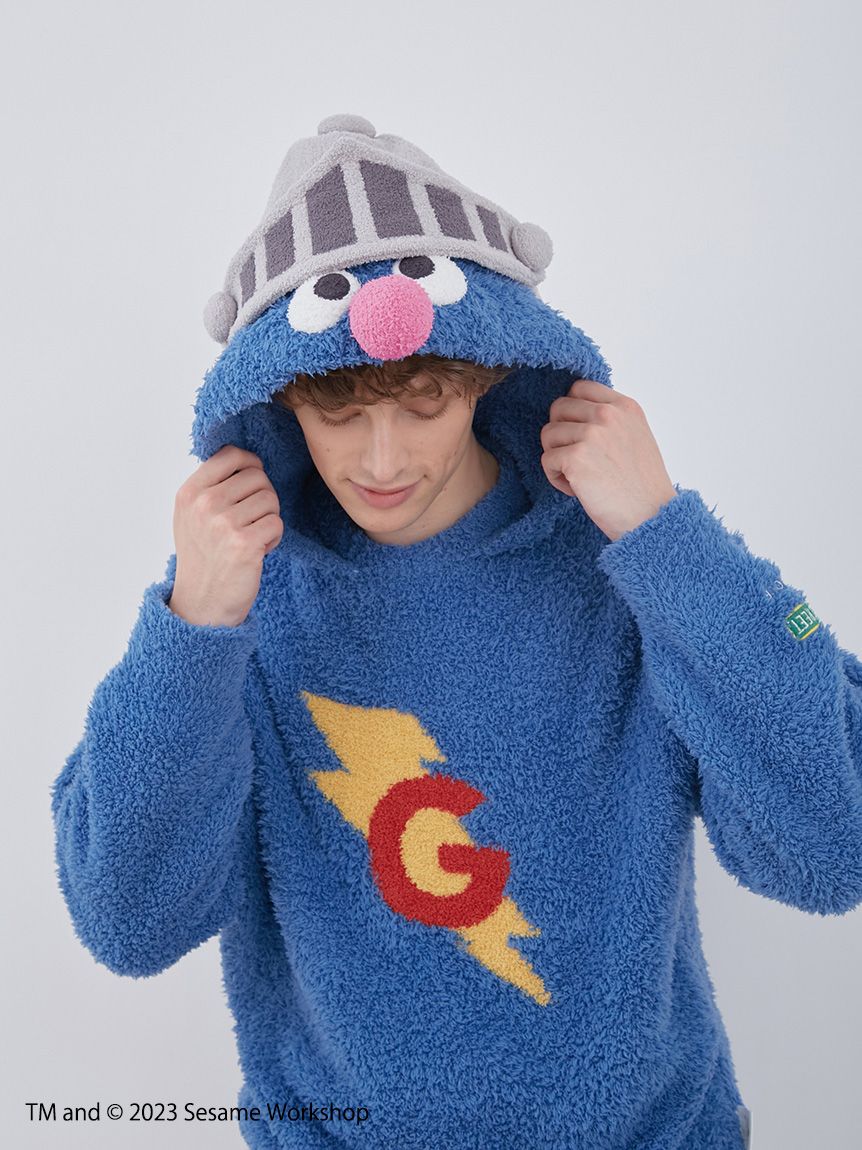 SESAME STREET】【HOMME】【販路限定商品】スーパーグローバーフーディ