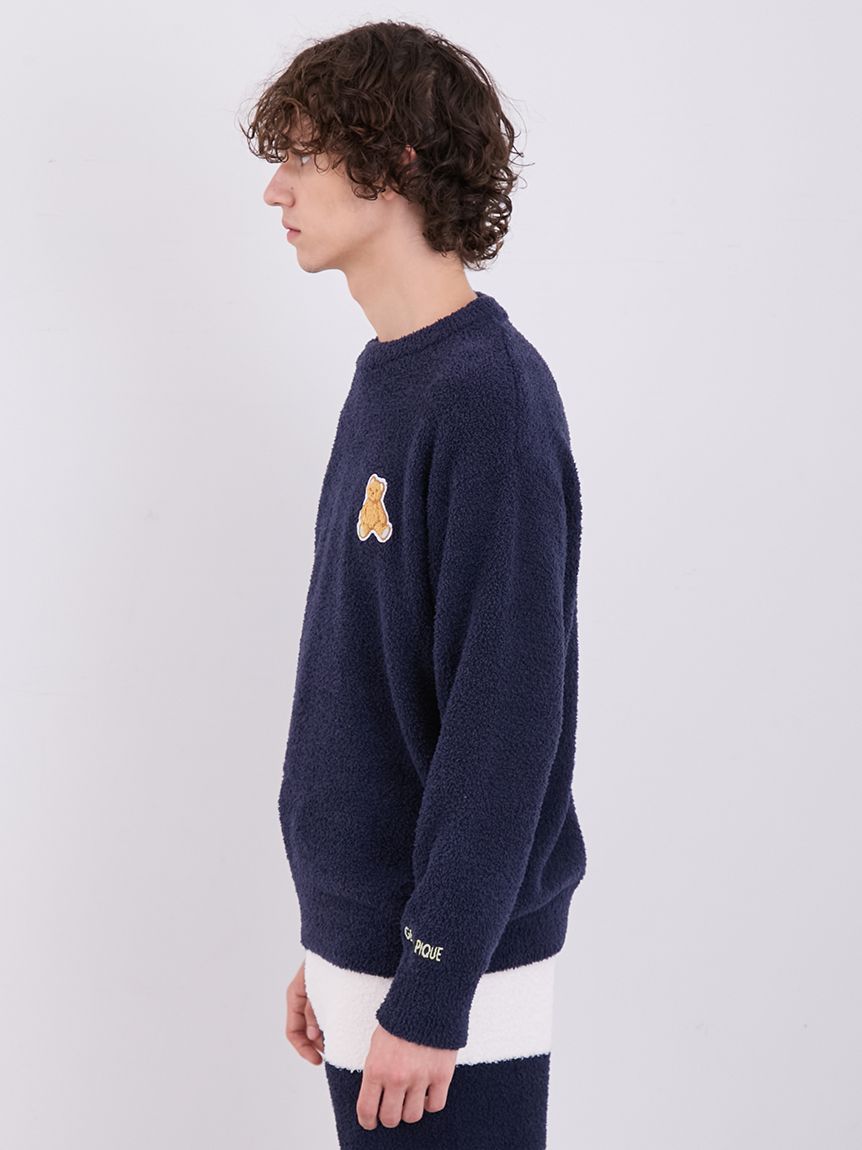 ONLINE限定】【HOMME】ベビモコベアプルオーバー＆ロングパンツ