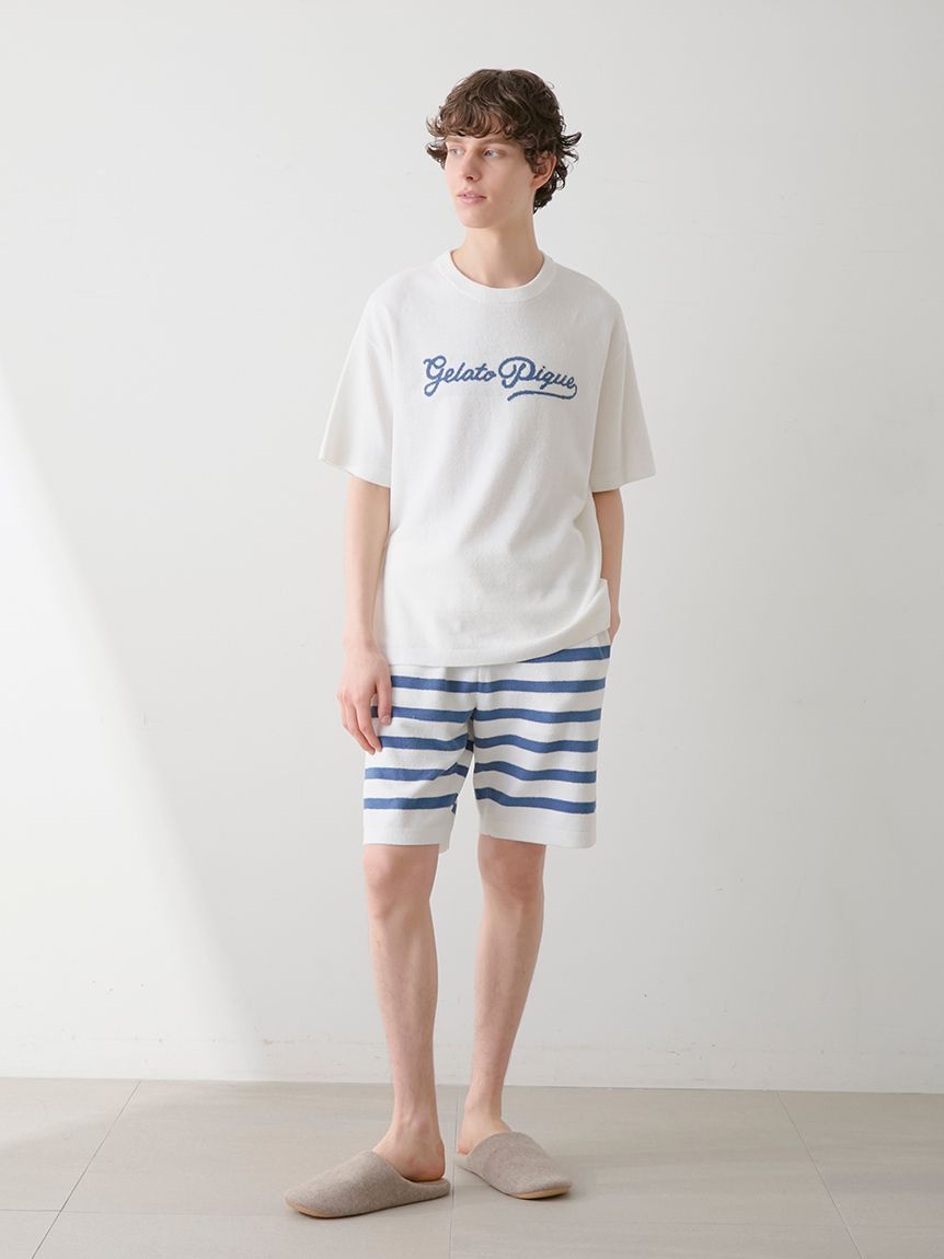 エアリーモコプルオーバー＆ショートパンツ gelato pique｜【ONLINE限定】【HOMME】エアリーモコドッグ