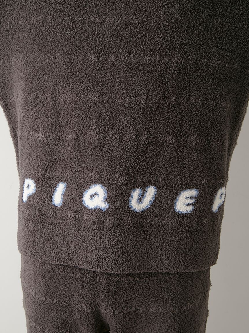 HOMME】ベビモコピケロゴジャガードプルオーバー(ニットプルオーバー