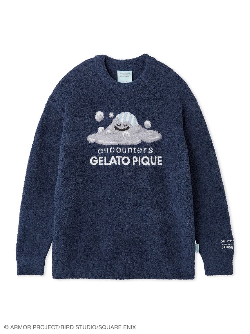 ドラクエ ジェラピケ ベビモコプルオーバ モンスターロングパンツ はぐれメタルM ドラゴンクエスト】【メンズ】ベビモコプルオーバー&モンスター