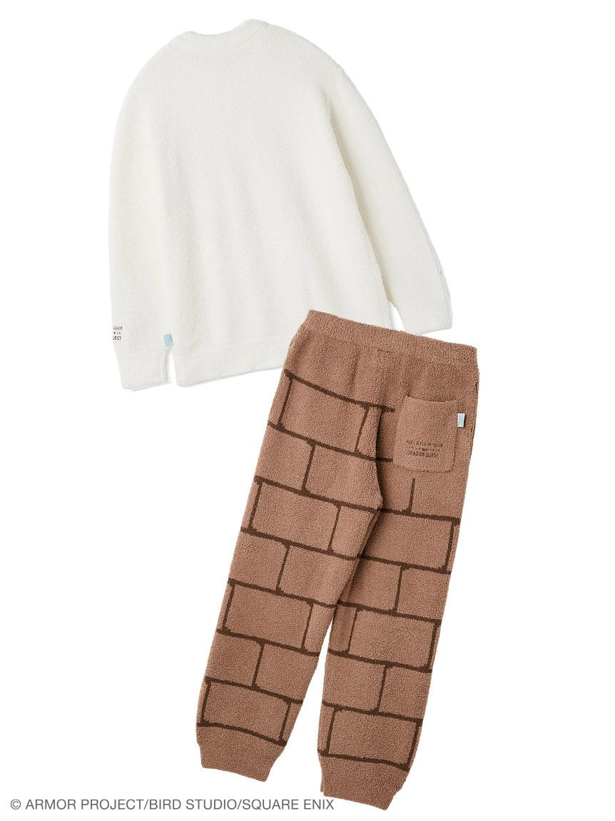 ドラクエ ジェラピケ ベビモコプルオーバ モンスターロングパンツ はぐれメタルL ドラゴンクエスト】【メンズ】ベビモコプルオーバー&モンスター