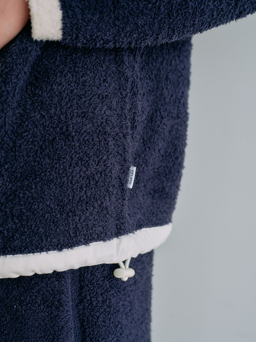 BEGIN】【HOMME】パウダー配色プルオーバー(ニットプルオーバー