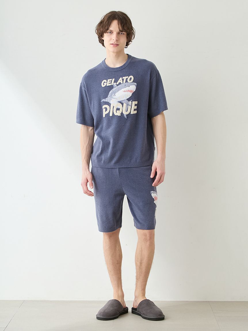 HOMME】【接触冷感】スムーズィーliteクールシャークプルオーバー