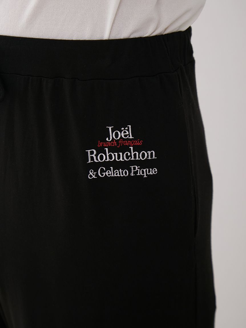 JOEL ROBUCHON】【HOMME】レーヨンロゴロングパンツ(ロングパンツ 