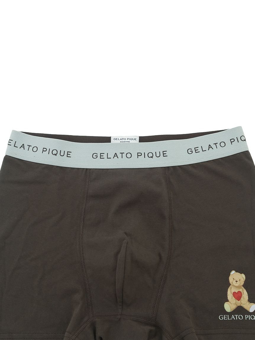 GELATO PIQUE 【HOMME】ベア柄アンダーウェアセット HOMME】ベア柄アンダーウェアセット(アンダーウェアー)｜ルーム