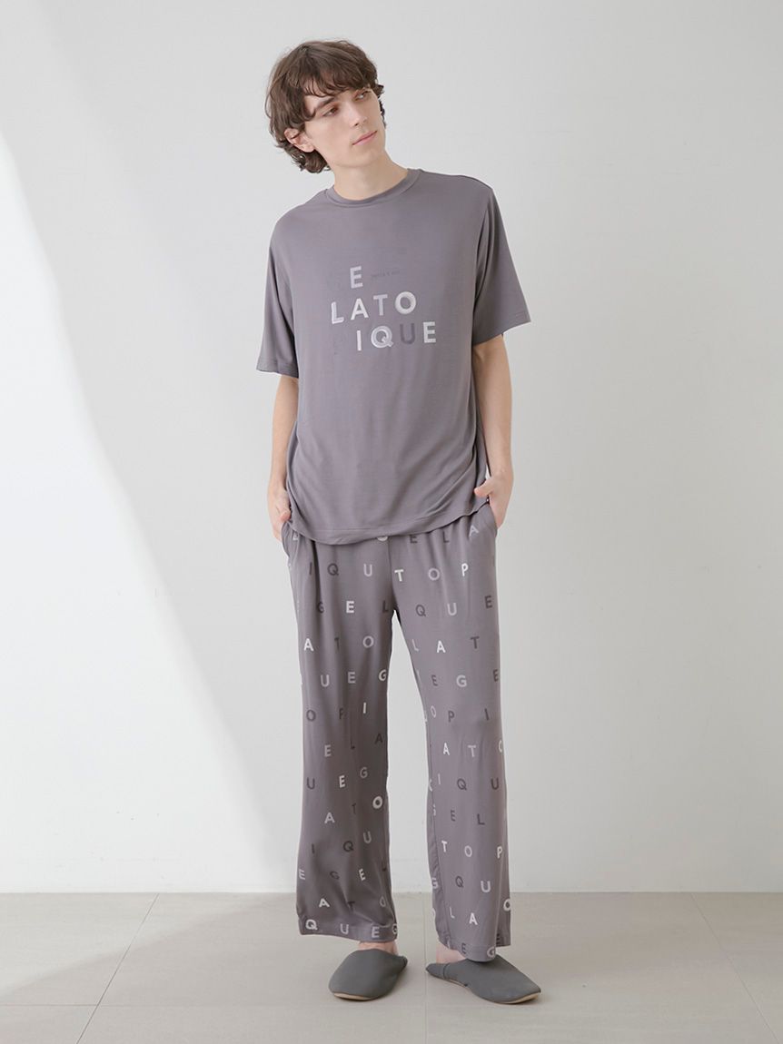 レーヨンロゴロンT&ロングパンツ レーヨンロゴロングパンツ(ロングパンツ)｜ルームウェア