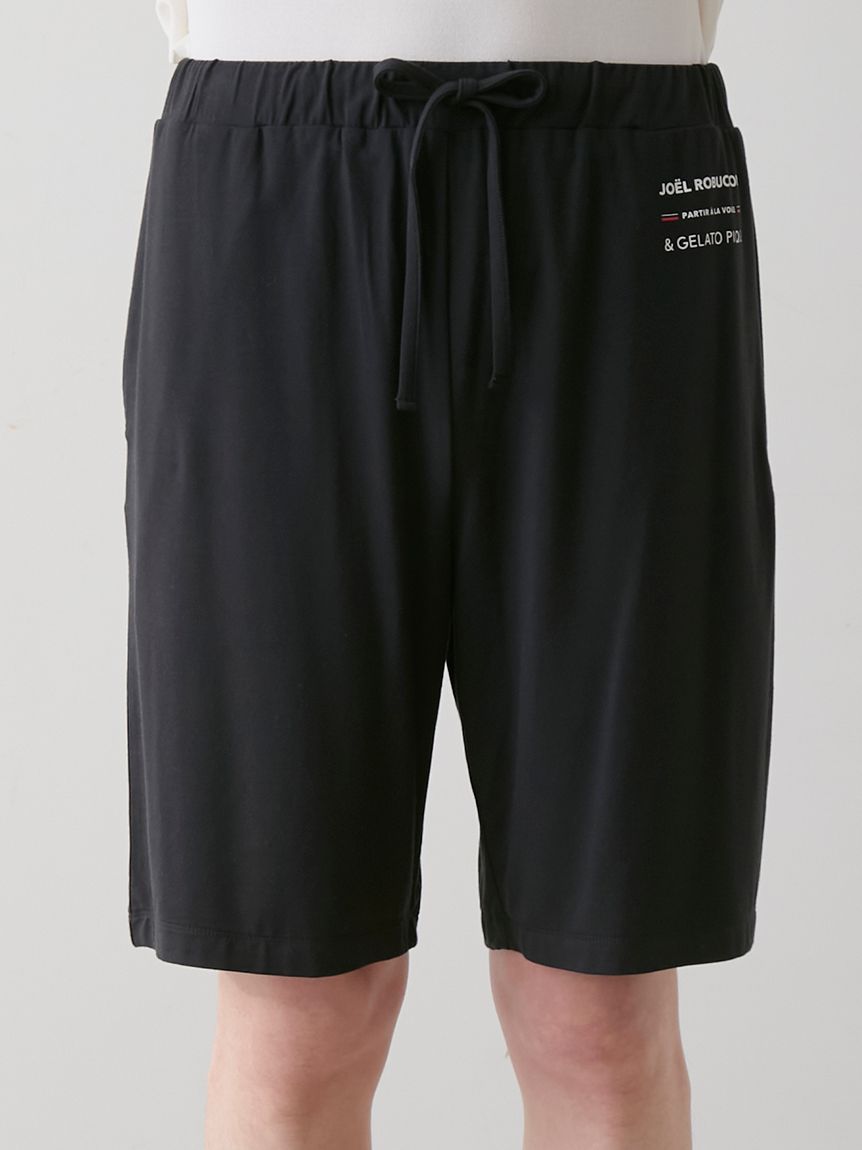 JOEL ROBUCHON】【HOMME】【接触冷感】ワンポイントハーフパンツ