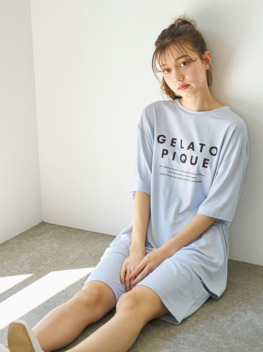 HOMME】【接触冷感】レーヨン夏祭りプリントTシャツ&トハーフ