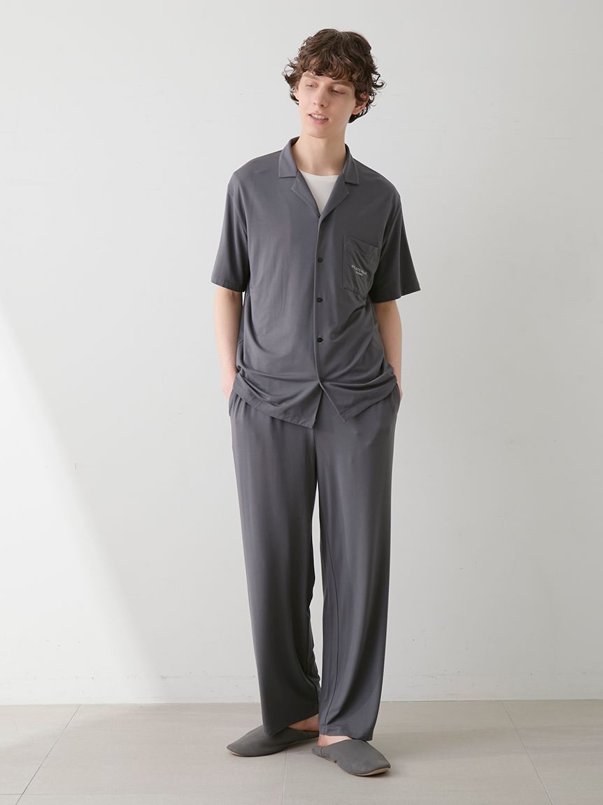 HOMME】【接触冷感】COOLレーヨンロングパンツ(ロングパンツ