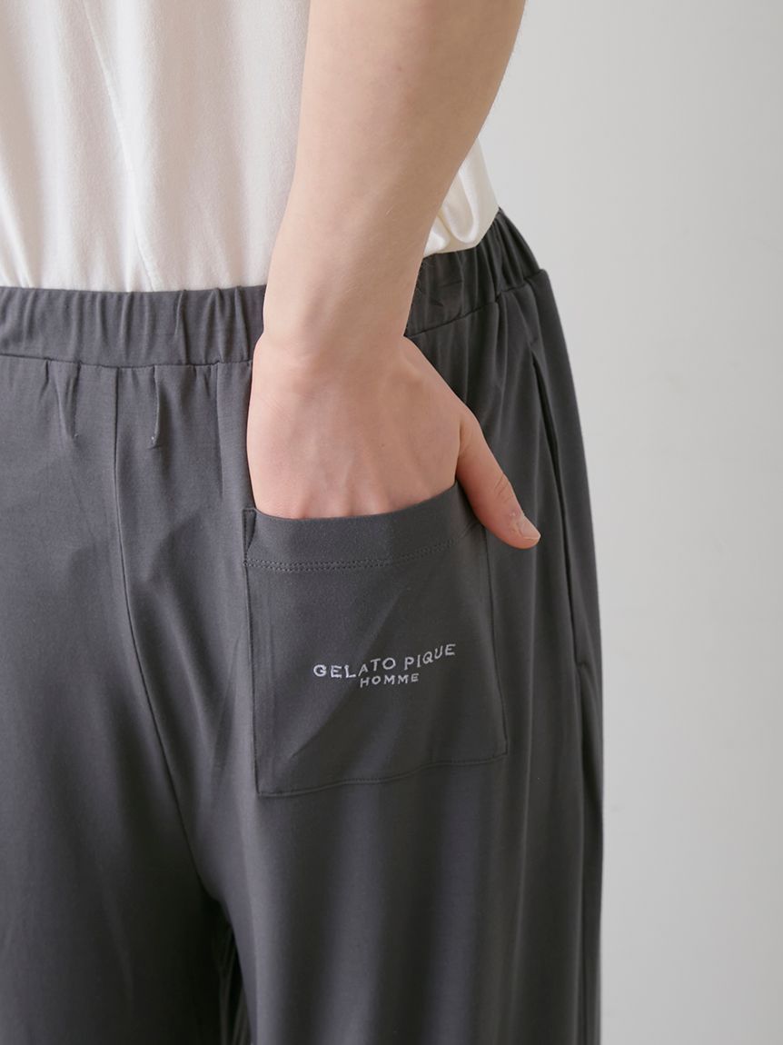 HOMME】【接触冷感】COOLレーヨンロングパンツ(ロングパンツ
