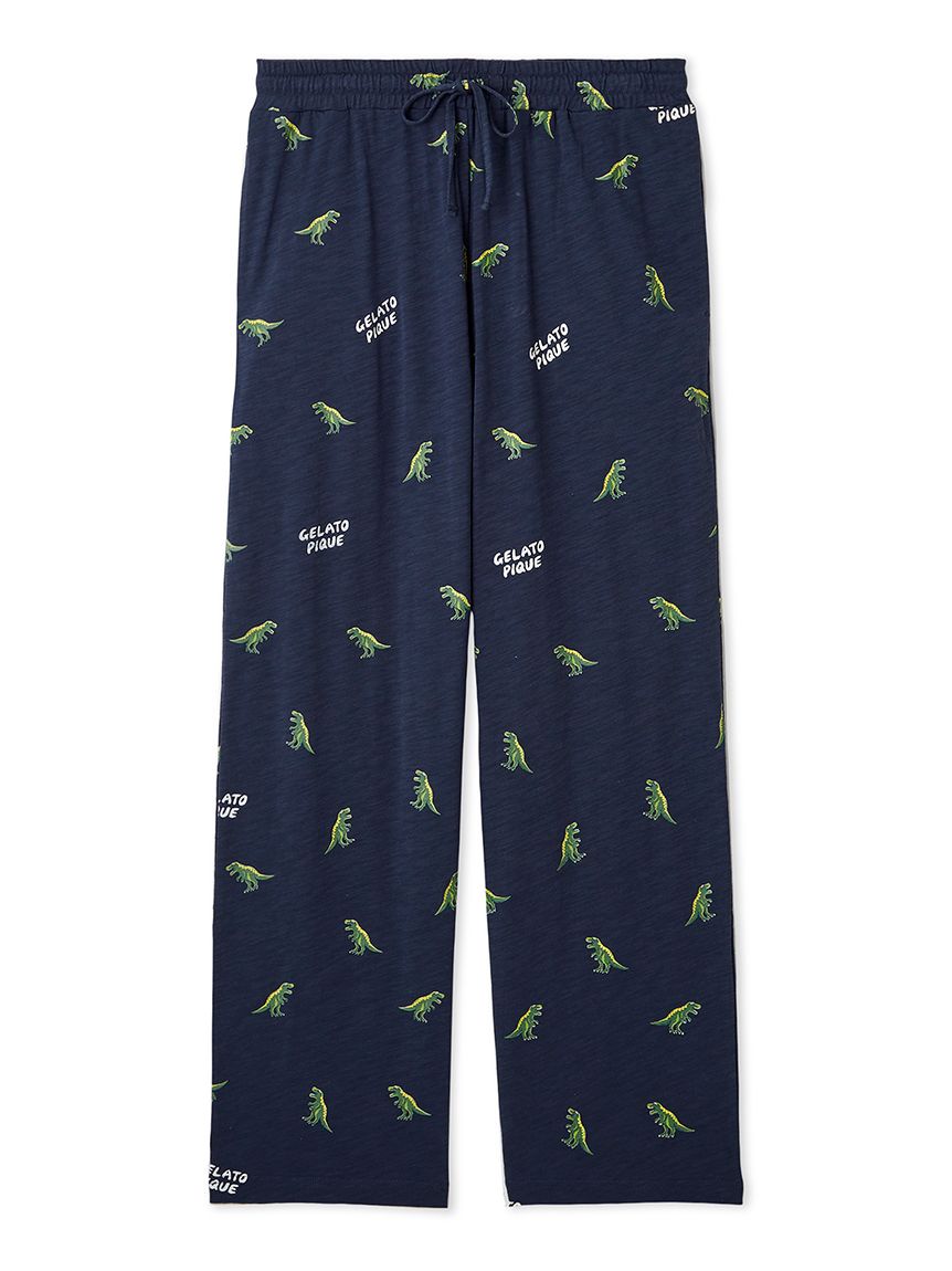 HOMME】スラブダイナソー総柄ロングパンツ(ロングパンツ)｜ルーム