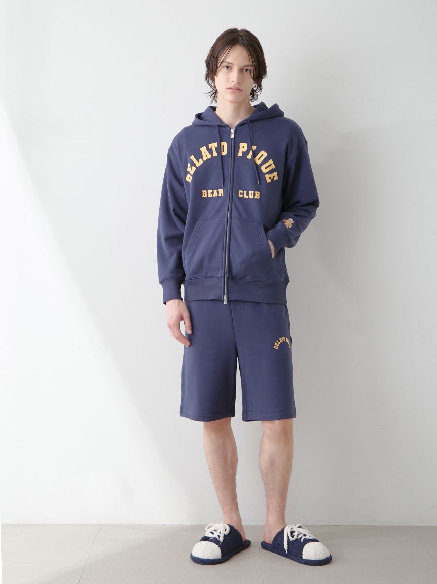 HOMME】スポーティーベア裏毛ハーフパンツ(ハーフパンツ)｜ルーム