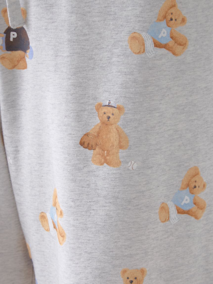 HOMME】スポーティーベア総柄ハーフパンツ(ハーフパンツ)｜ルーム