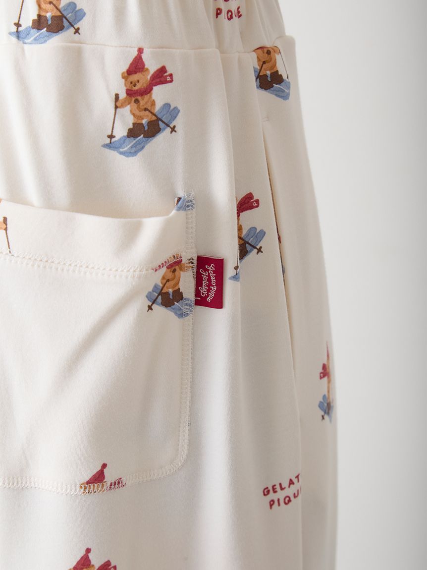 HOLIDAY】【HOMME】スキーベア柄ロングパンツ(ロングパンツ)｜ルーム