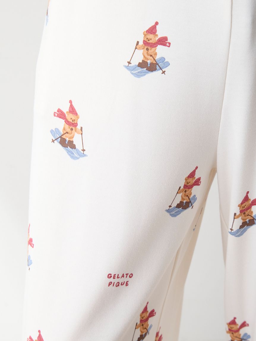 HOLIDAY】【HOMME】スキーベア柄ロングパンツ(ロングパンツ)｜ルーム