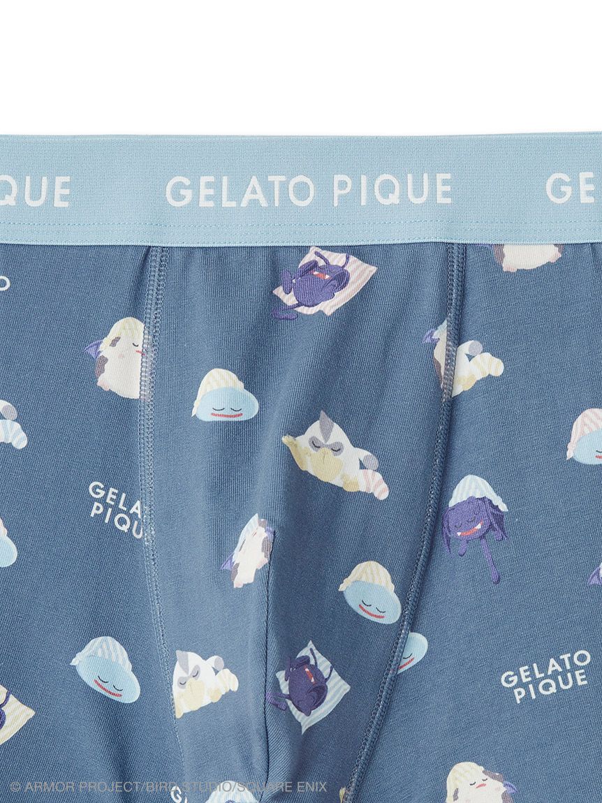 gelato pique ドラクエ プルオーバー&ボーダーロングパンツ スライム ドラゴンクエスト】【メンズ】アソートモンスター柄ボクサーパンツ
