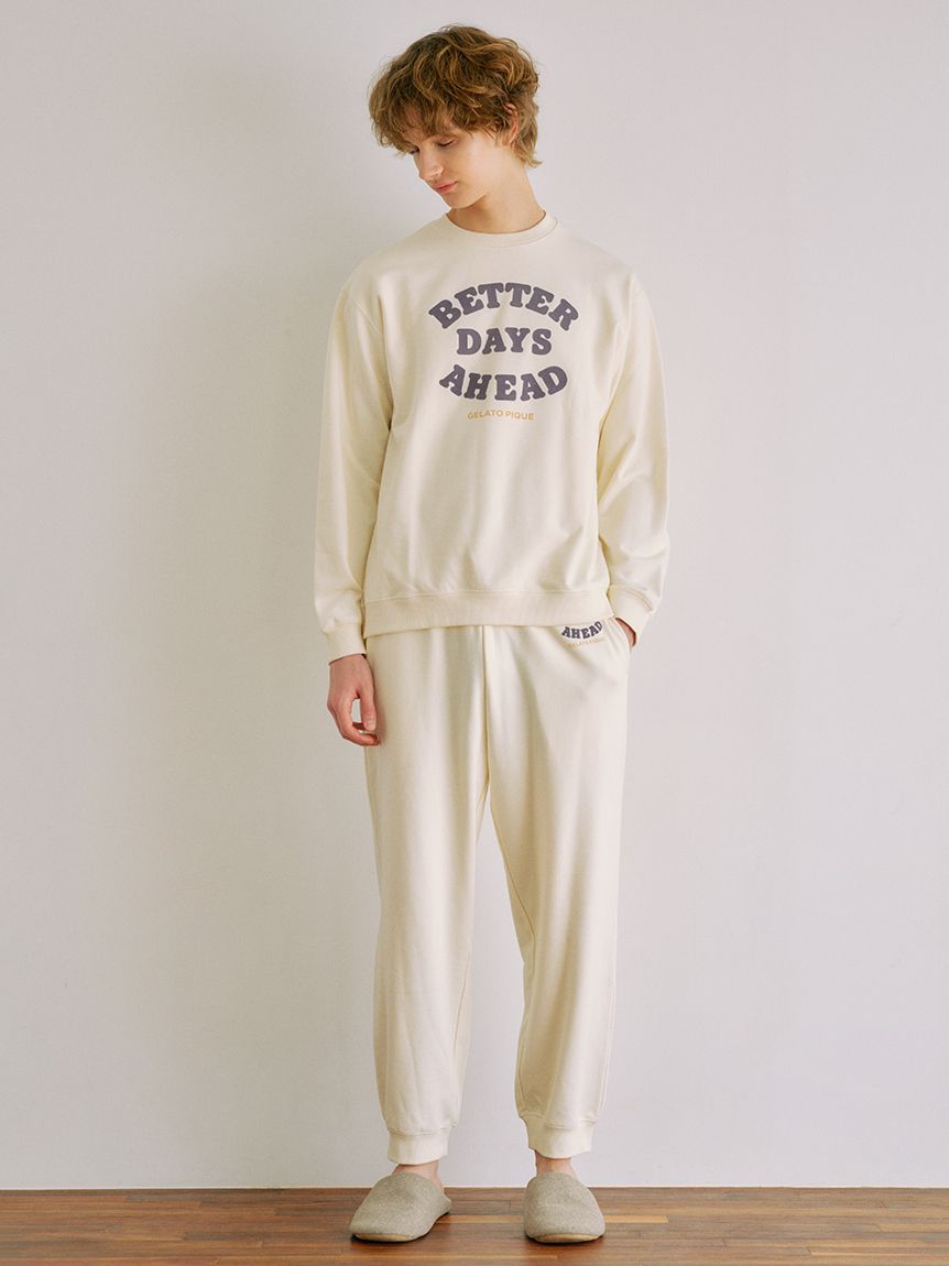 新品未開封品 ジェラートピケ ロングパンツ インレイロゴロングパンツ(ロングパンツ)｜ルームウェア・パジャマ通販