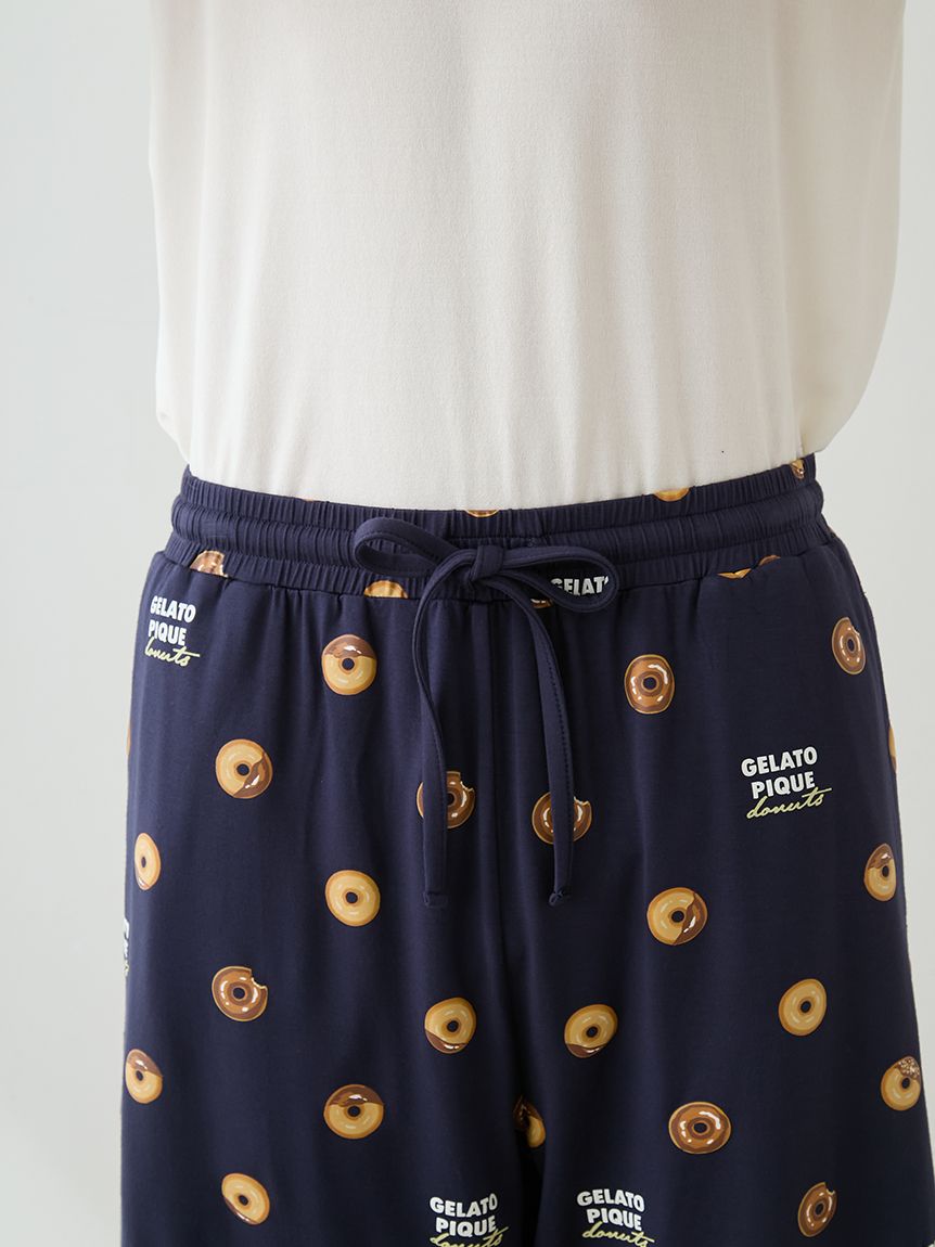 HOMME】ドーナツ総柄ハーフパンツ(ハーフパンツ)｜ルームウェア