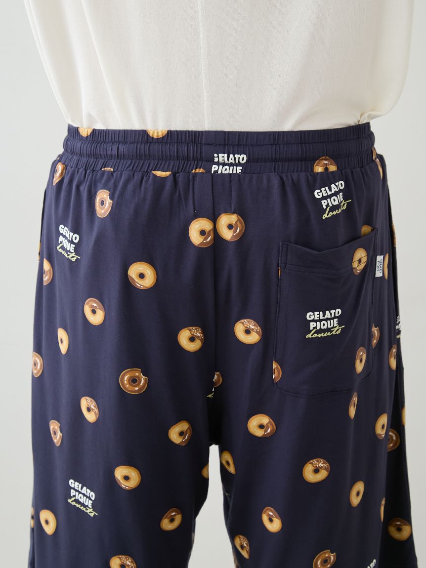 HOMME】ドーナツ総柄ハーフパンツ(ハーフパンツ)｜ルームウェア