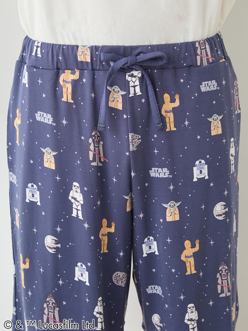 STAR WARS】【メンズ】総柄ハーフパンツ(ハーフパンツ)｜ルームウェア