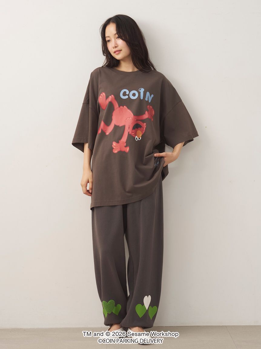 SESAMESTREET×CPDHOOME meets GELATOPIQUE】コットン裏毛プリント