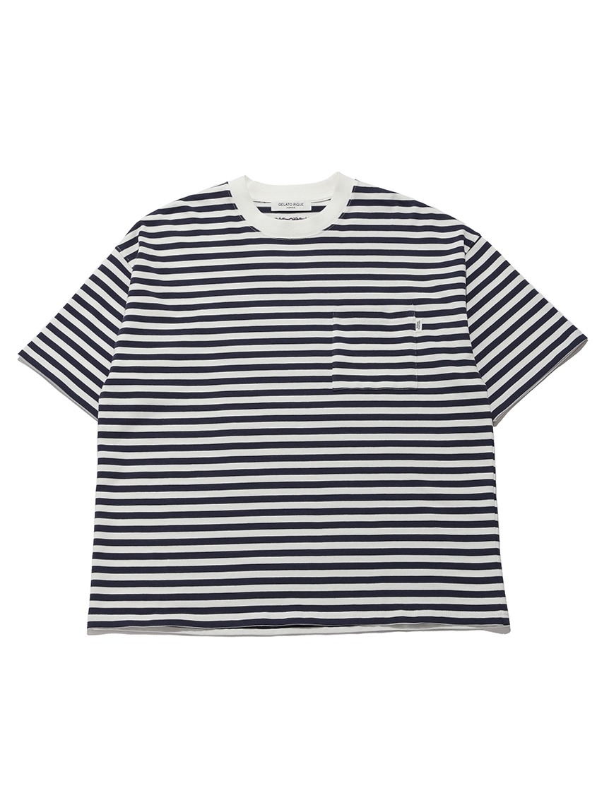 【HOMME】ボーダーTシャツ | PMCT221242