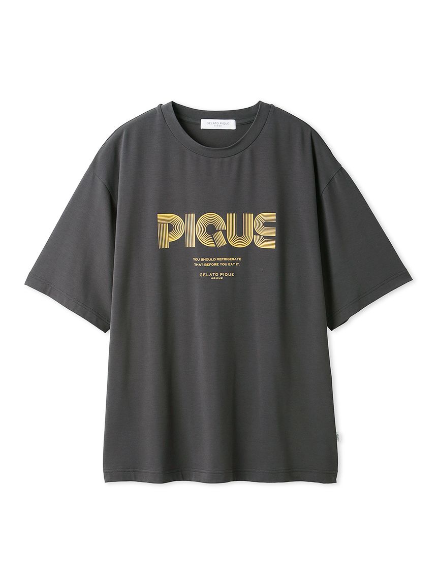 HOMME】レーヨンロゴTシャツ(カットソー・Tシャツ)｜ルームウェア・パジャマ通販のGELATO PIQUE HOMME（ジェラートピケ オム）  公式サイト