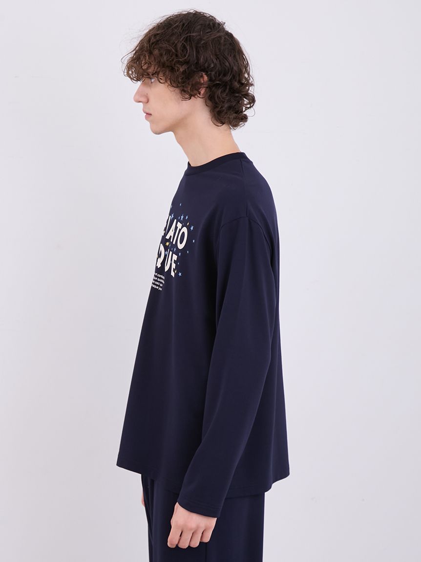 HOMME】インレイスターロゴロンT(カットソー・Tシャツ)｜ルーム