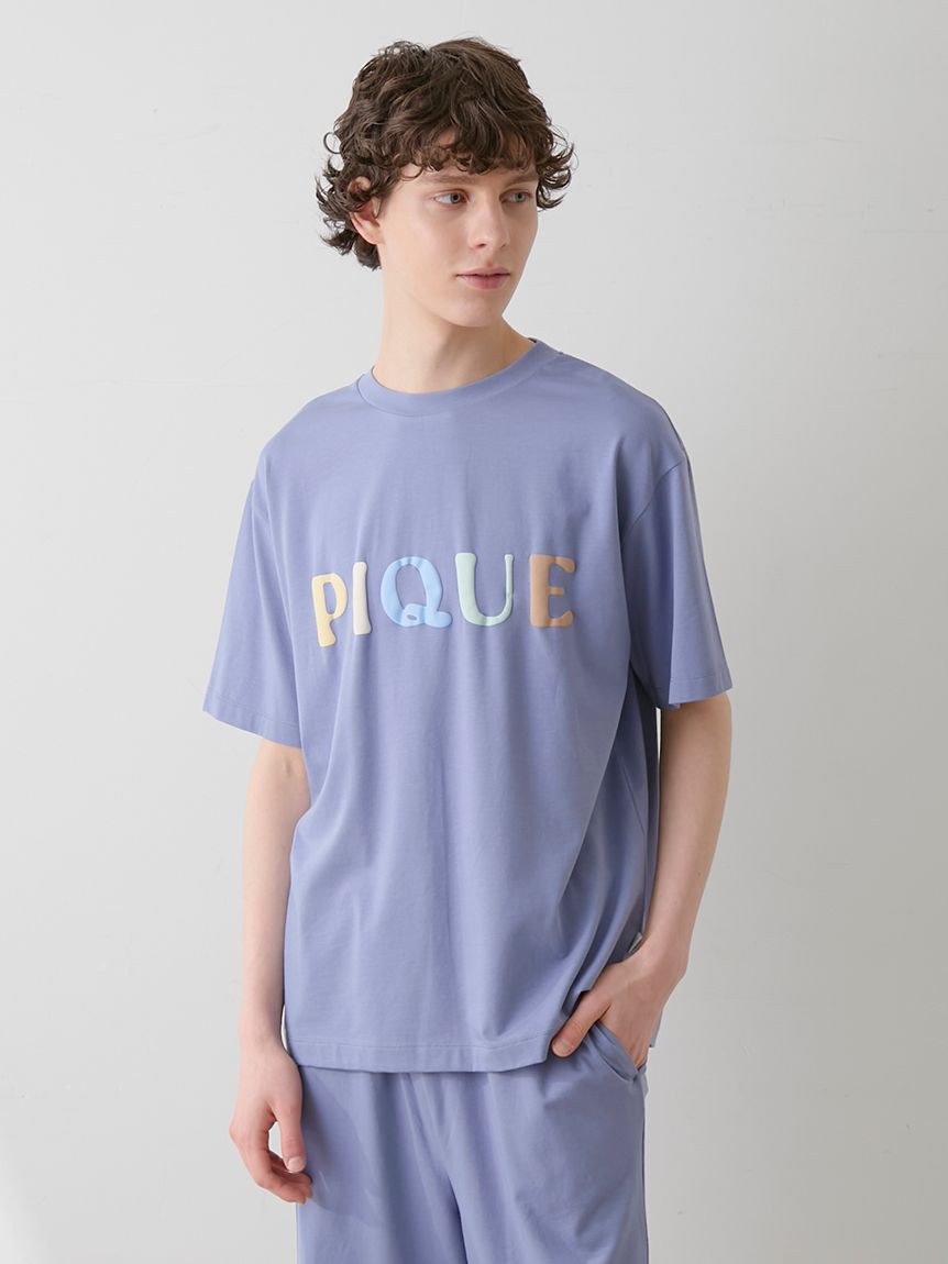 ジェラートピケ ドーナツベアワンポイントTシャツ&ショート
