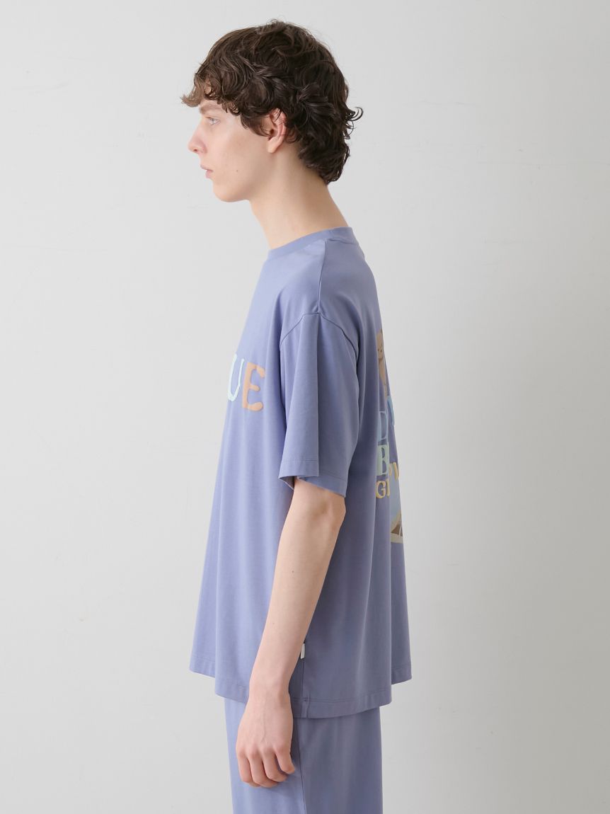 HOMME】ドーナツベアワンポイントTシャツ(カットソー・Tシャツ