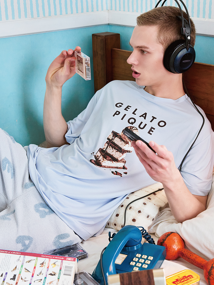 COOLレーヨンデザートロゴTシャツ&ショートパンツ