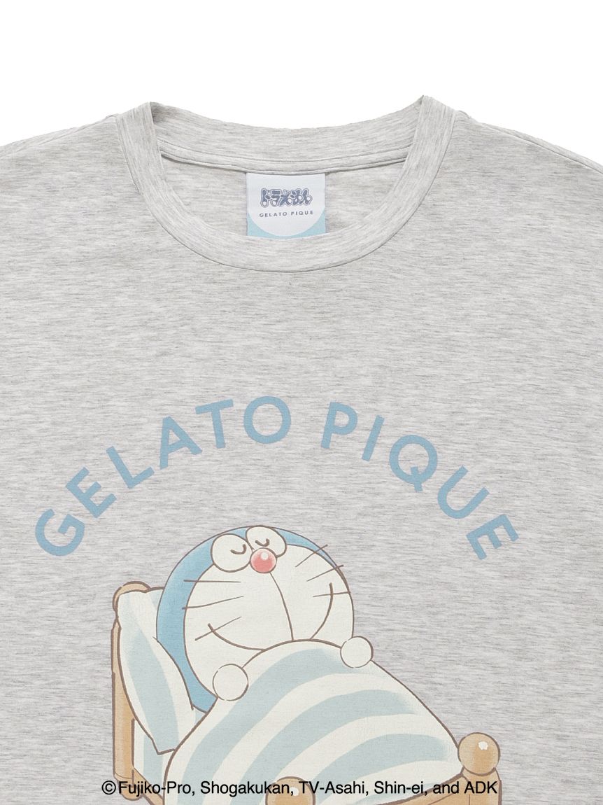 gelatopique ジェラートピケ　ドラえもんワンポイントT ドラえもん】【メンズ】ワンポイントTシャツ(カットソー・T