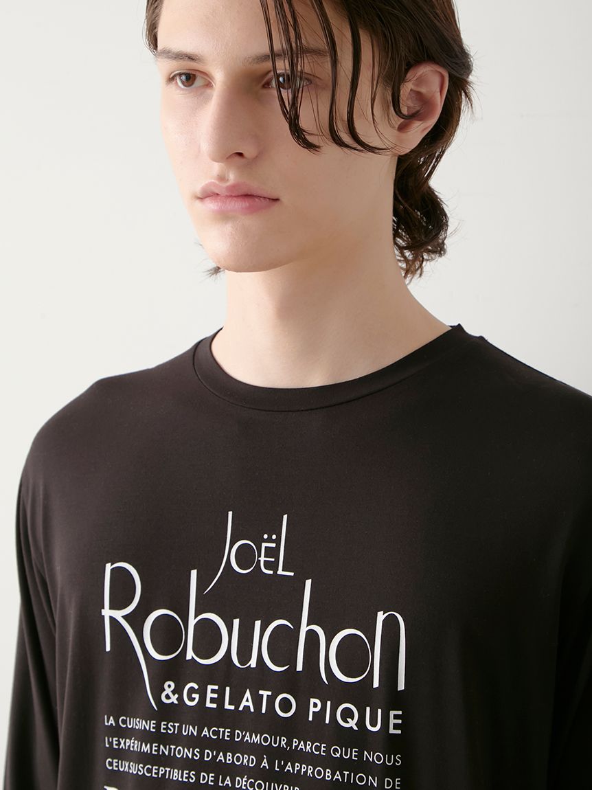 JOEL ROBUCHON】【HOMME】ワンポイントロンT(カットソー・Tシャツ