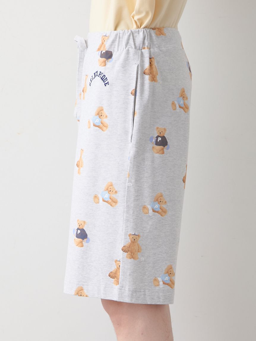 ONLINE限定】【HOMME】スポーティーベアワンポイントTシャツ＆総