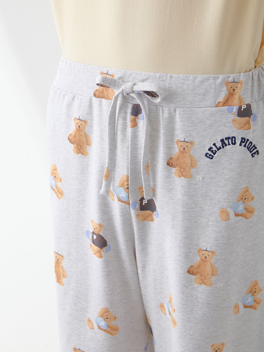 ONLINE限定】【HOMME】スポーティーベアワンポイントTシャツ＆総柄