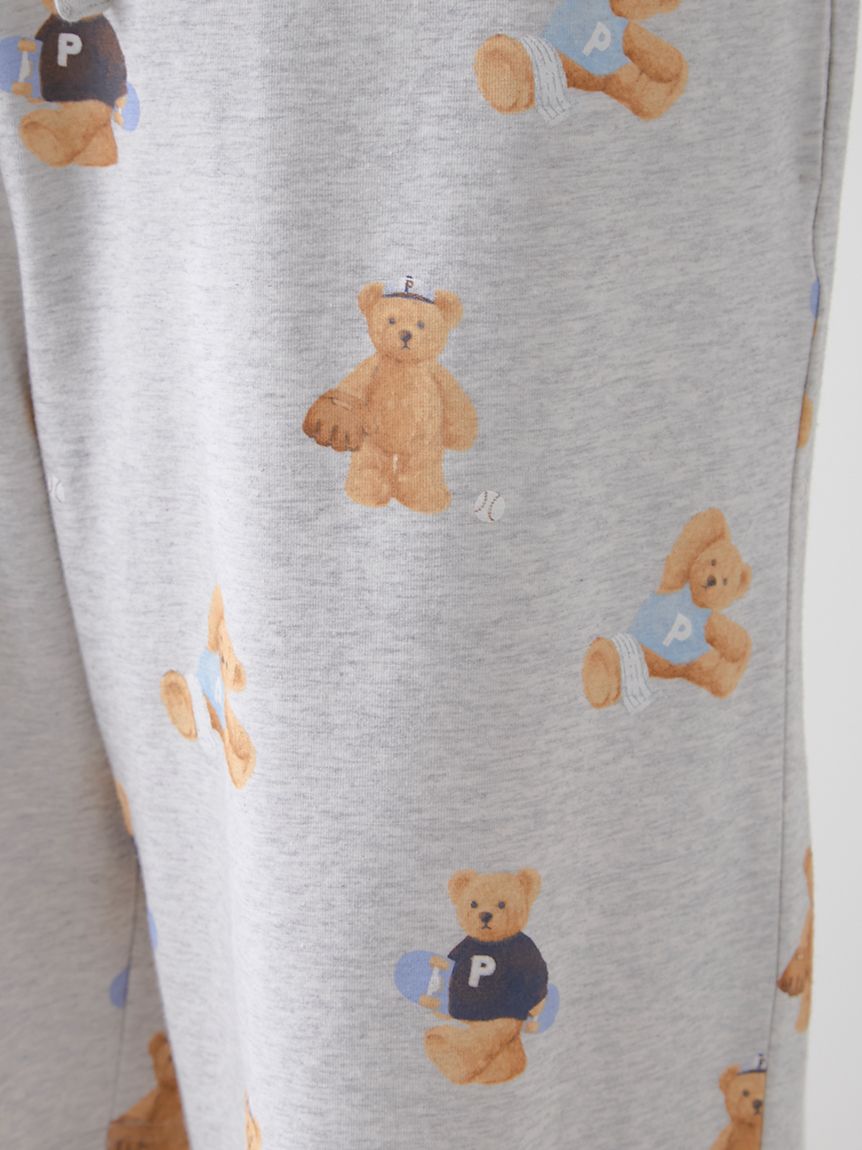 ONLINE限定】【HOMME】スポーティーベアワンポイントTシャツ＆総柄