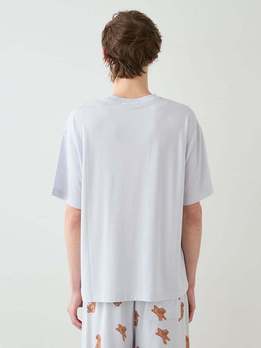 HOMME】ドッグワンポイントTシャツ(カットソー・Tシャツ)｜ルーム