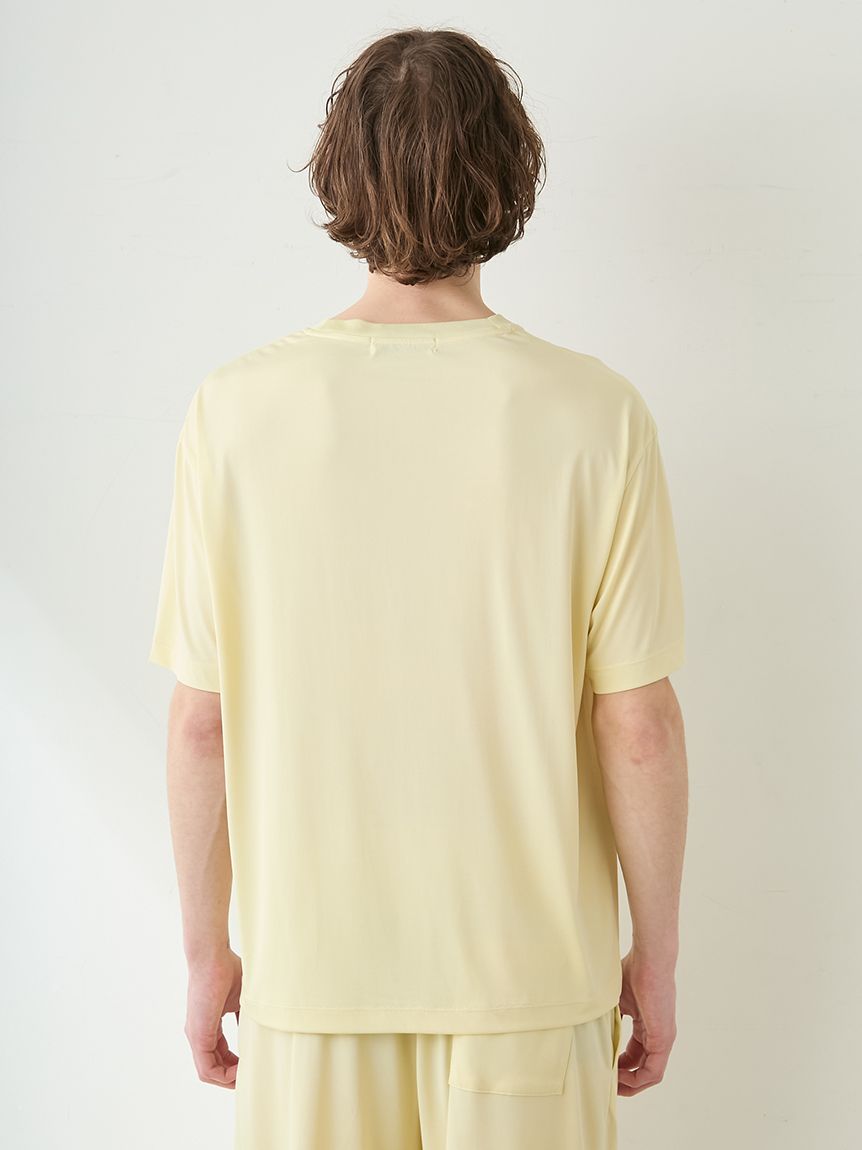 HOMME】【MINT SORBET by HEIQ MINT】【接触冷感】夏祭りワンポイントT