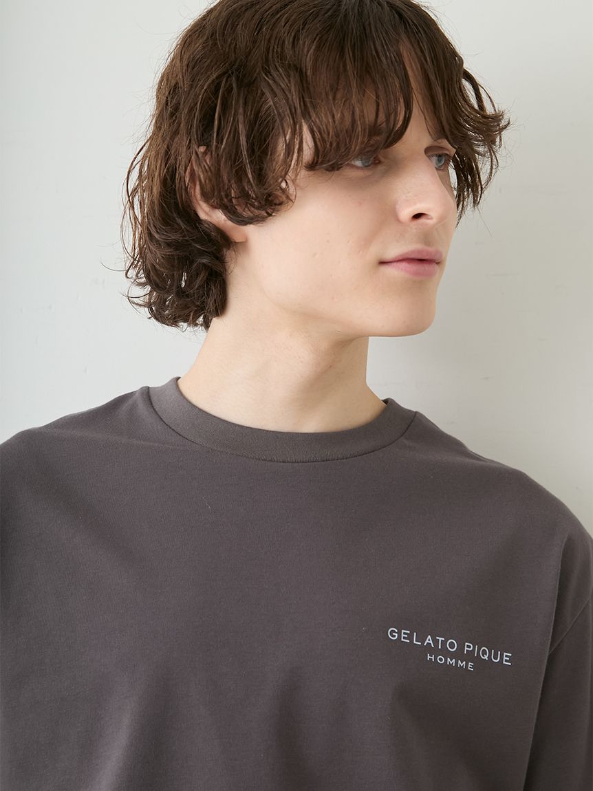HOMME】【接触冷感】GIZAコットンジャージーセットアップ(ハーフパンツ
