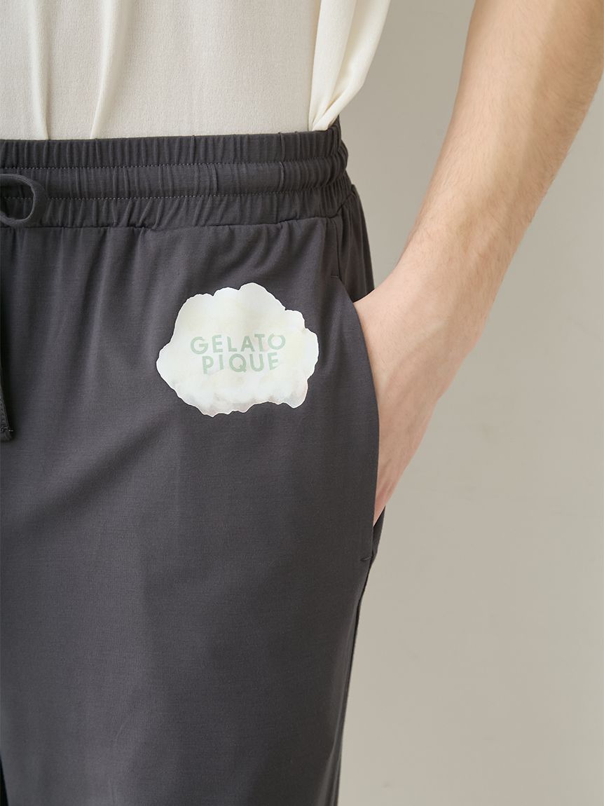 ONLINE限定】【HOMME】【接触冷感】レーヨンジェラートベアプリントT