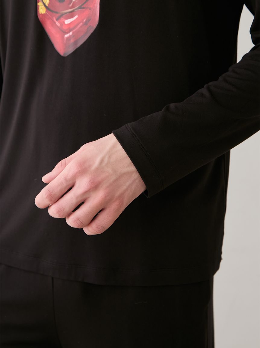 JOEL ROBUCHON】【HOMME】ワンポイントロンT｜ルームウェア・パジャマ