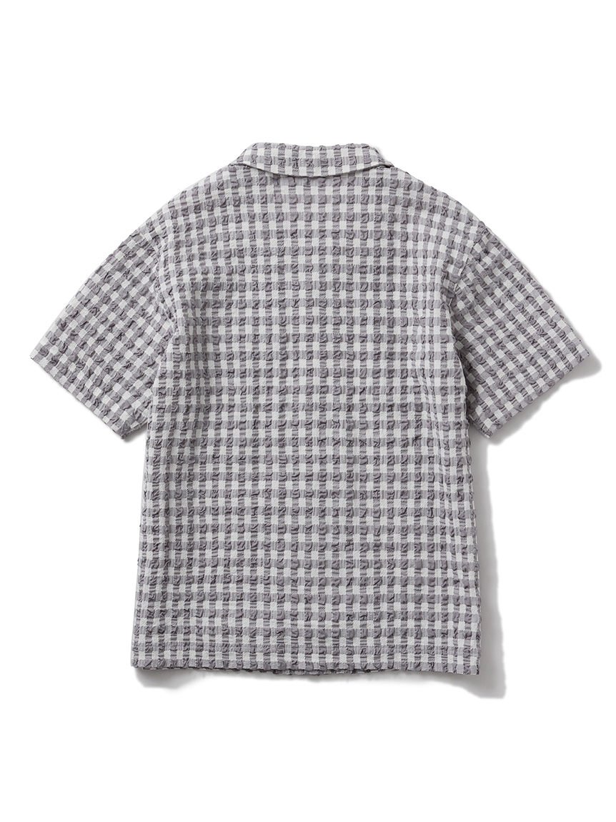 【HOMME】ギンガムチェックシャツ | PMFT222982