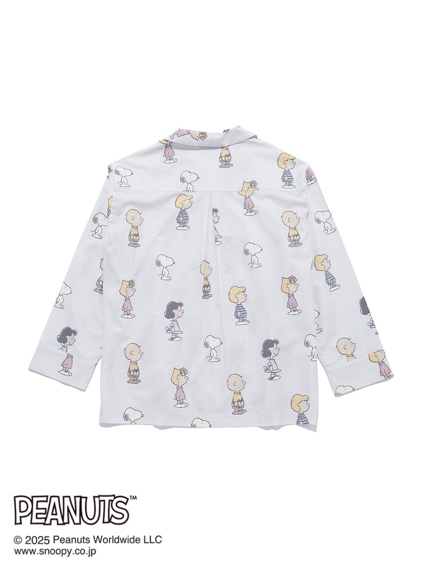 PEANUTS】【HOMME】総柄シャツ(シャツ)｜ルームウェア・パジャマ
