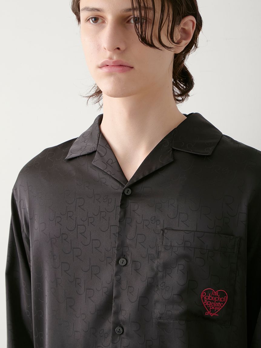 JOEL ROBUCHON】【HOMME】サテンジャガードシャツ(シャツ)｜ルーム