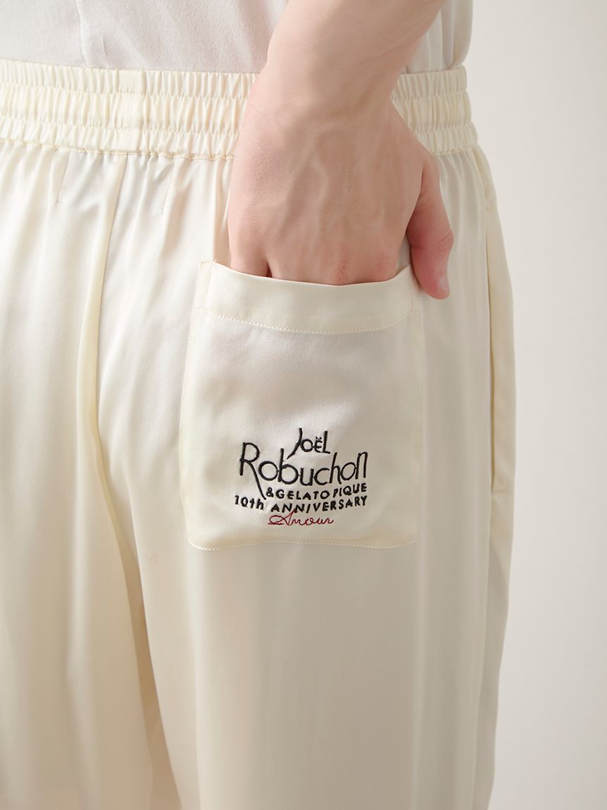 JOEL ROBUCHON】【販路限定】【HOMME】シルクサテンシャツ＆ロング