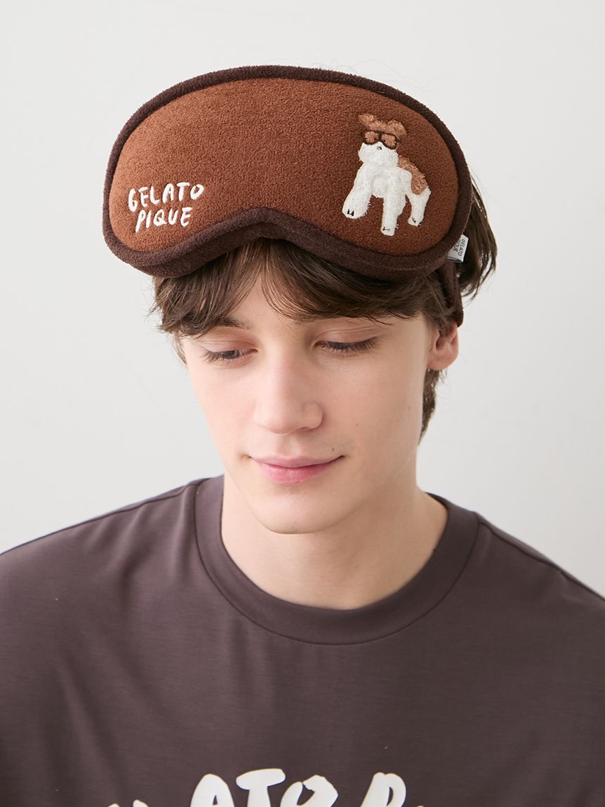 ヒラノトシユキ】【HOMME】エアリーモコPLANEDOGアイマスク(その他