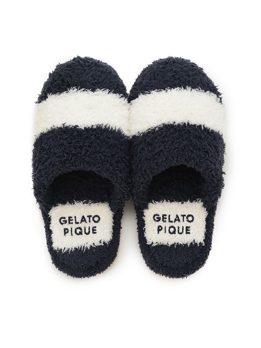 HOMME】ジェラート2ボーダールームシューズ(ルームシューズ)｜ルーム